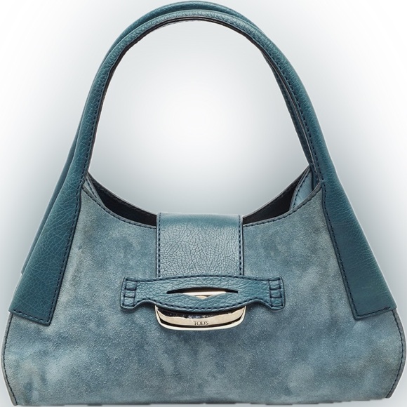 Tods suede, and leather bag - Picture 1 of 1